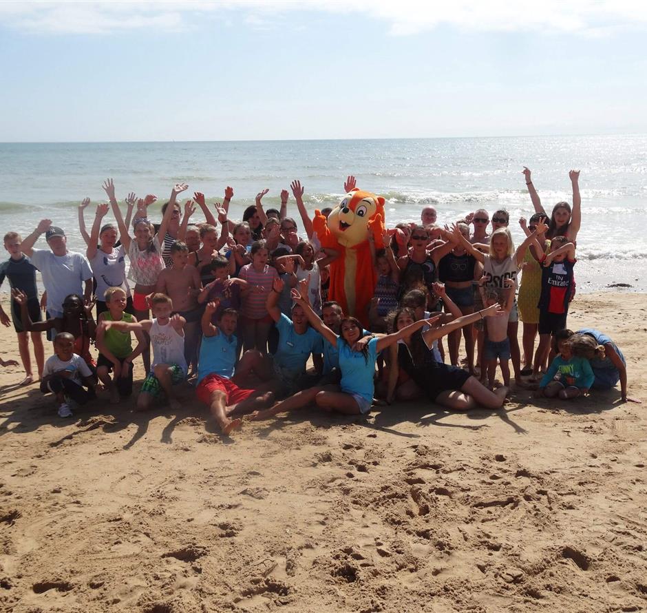 tienerclub aan het strand van Saint-Jean-de-Monts 