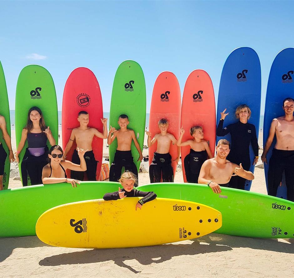 tienerclub aan het strand van Saint-Jean-de-Monts 