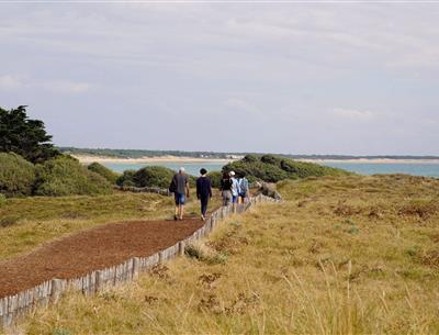 Wandelen in de buurt van de 3-sterrencamping Les Sirènes in Saint-Jean-de-Monts