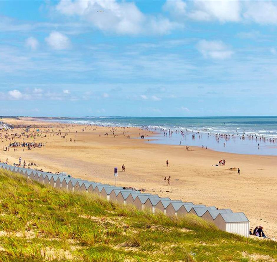 St Gilles Croix op enkele kilometers van de 3-sterren camping Les Sirènes in Saint Jean de Monts in de Vendée 