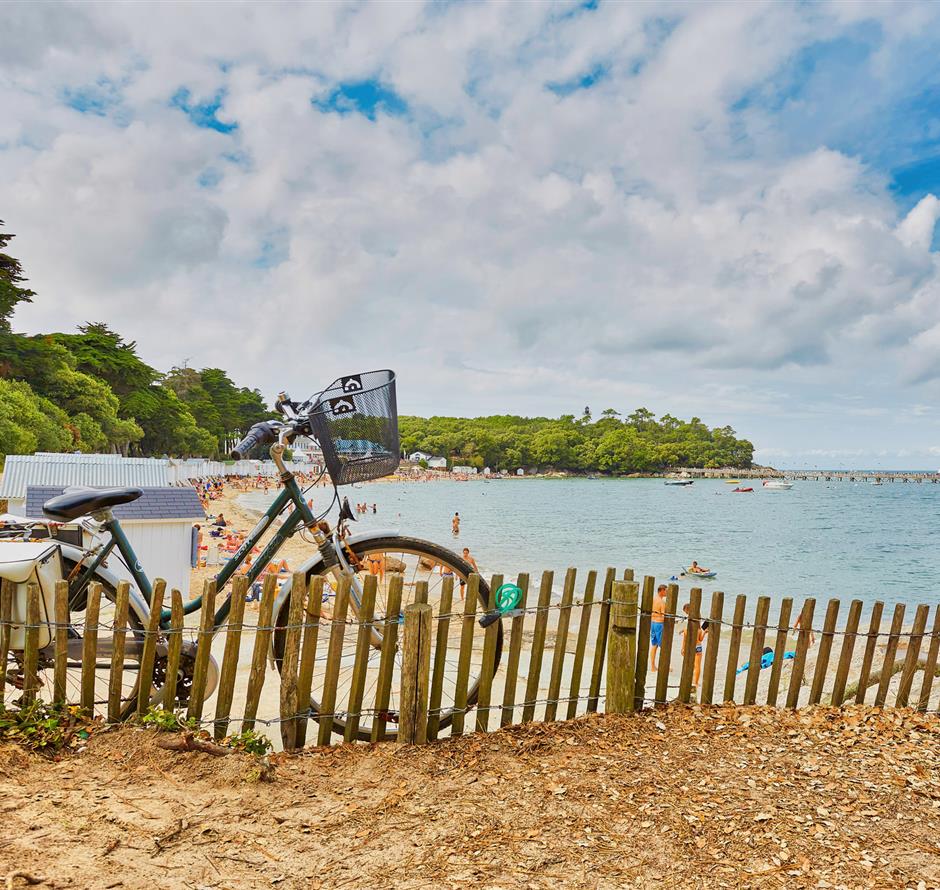 Fietspaden in Saint Jean de Monts in de Vendée in de buurt van de 3-sterren camping Les Sirènes 