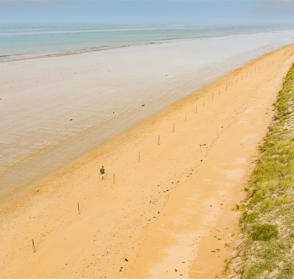 Kustpad van Saint-Jean-de-Monts in de Vendée in de buurt van de 3-sterren camping Les Sirènes 