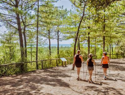 Nordic walking-route Saint-Jean-de-Monts in de Vendée nabij de 3-sterren camping Les Sirènes