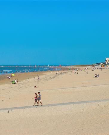 Strand van de Demoiselles Saint-Jean-de-Monts in de Vendée - CAMPING**** Les Sirènes
