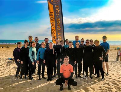 tienerclub aan het strand van Saint-Jean-de-Monts