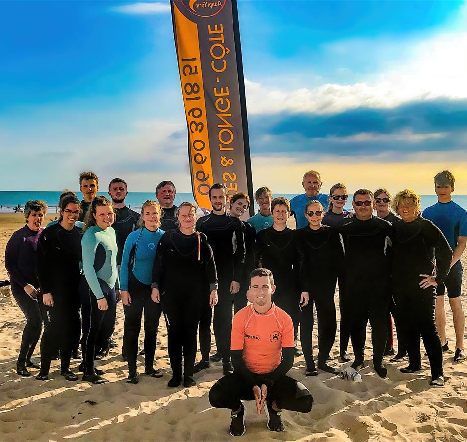 tienerclub aan het strand van Saint-Jean-de-Monts 