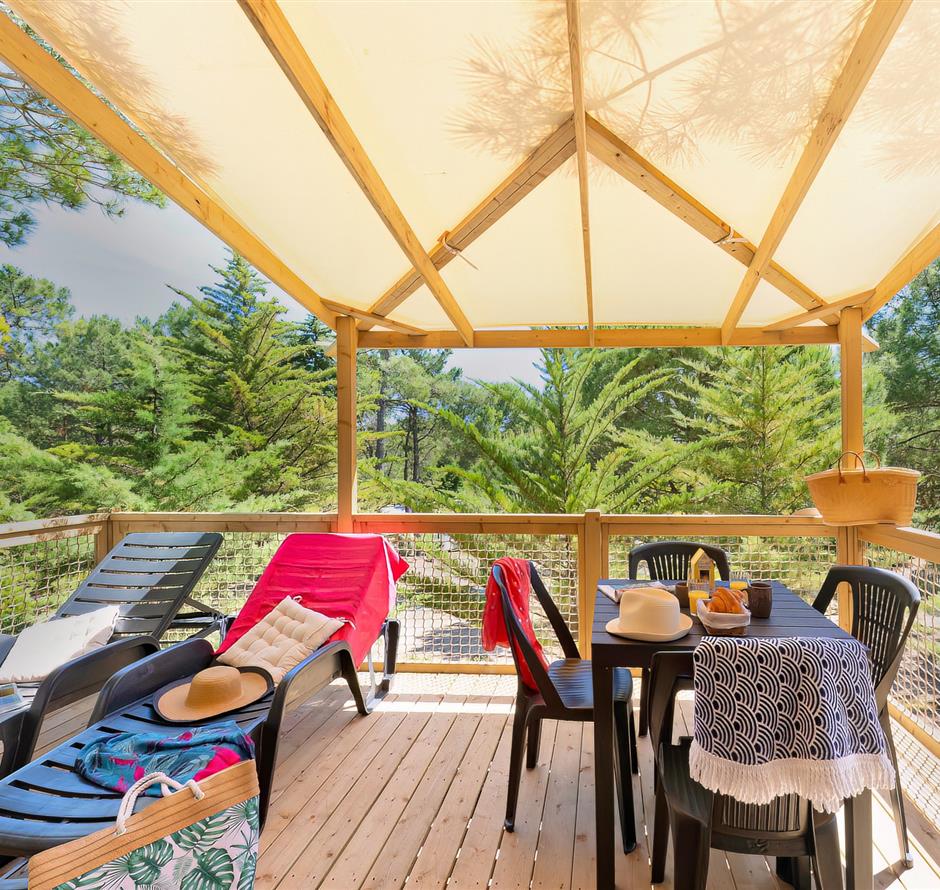 Cottage terras 2-3 pers 4 bloemen 