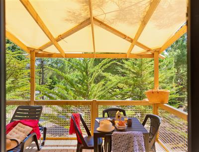 Cottage terras 2 pers 4 bloemen