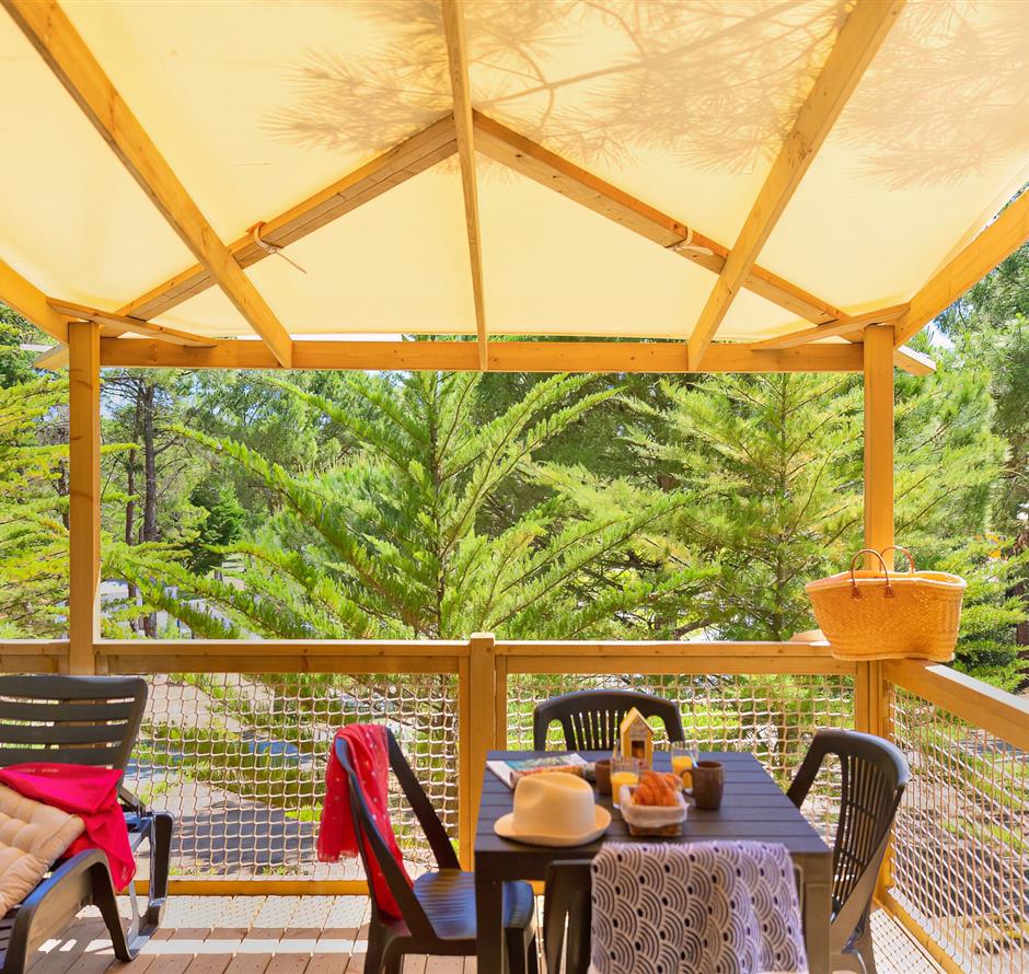 Cottage terras 2 pers 4 bloemen 