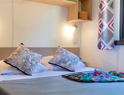 Slaapkamer van de Cottage 6 personen 3 bloemen