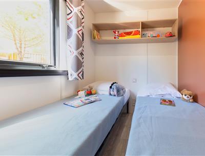 Slaapkamer van de Cottage 6 personen 3 bloemen