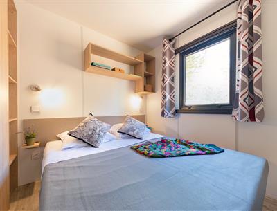 Slaapkamer van de Cottage 6 personen 3 bloemen