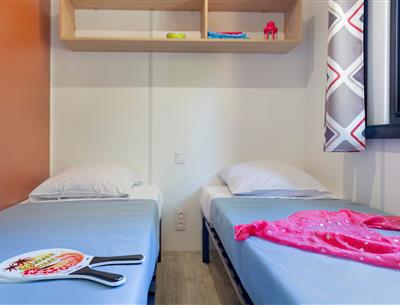 Slaapkamer van de Cottage 6 personen 3 bloemen