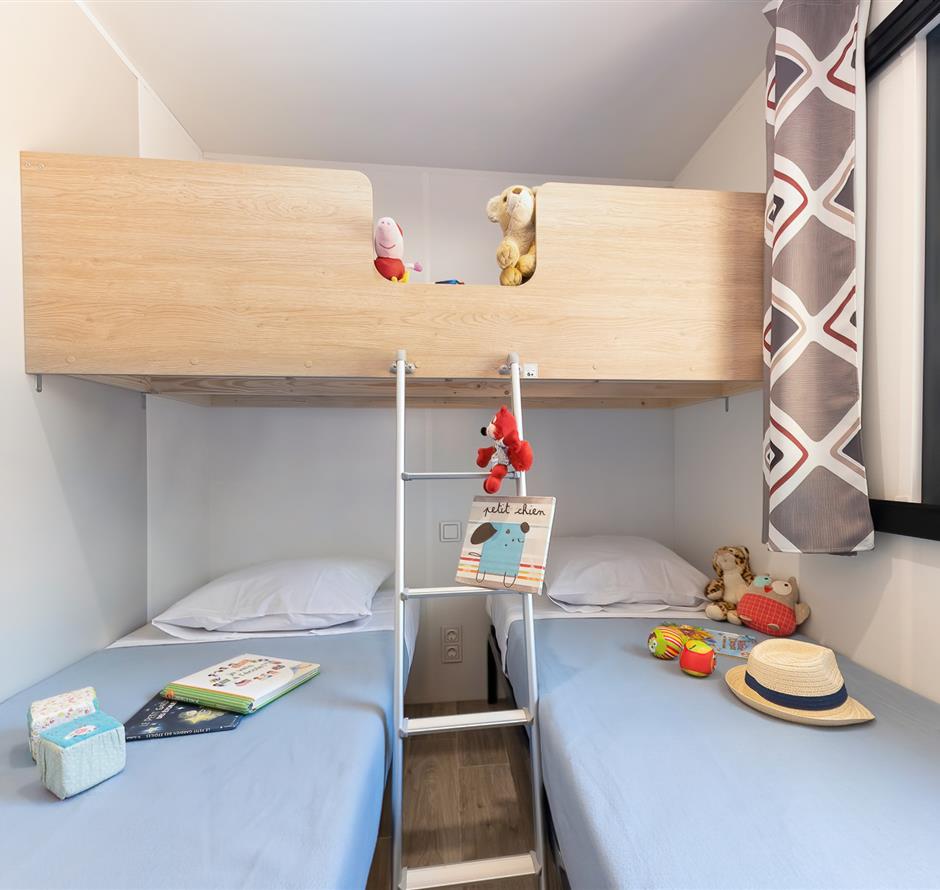 Cottage slaapkamer 5 pers 3 bloemen 