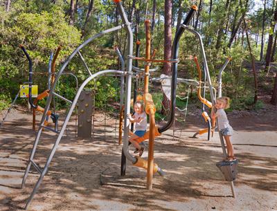 kinderspeeltuin op Camping Les Sirènes