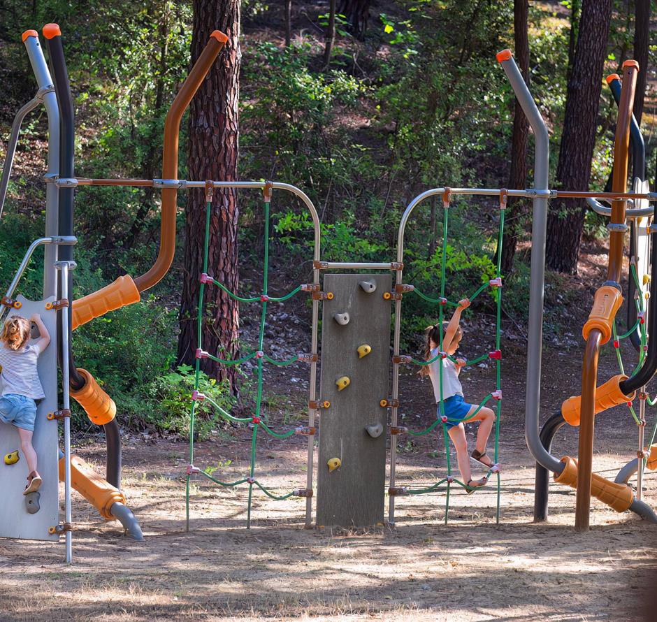 kinderspeeltuin op Camping Les Sirènes 