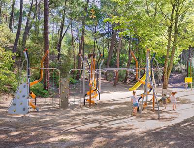 kinderspeeltuin op Camping Les Sirènes