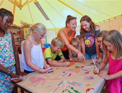 Handmatige activiteiten voor kinderen op Camping Les Sirènes