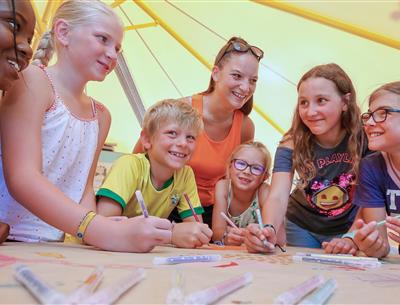 Handmatige activiteiten voor kinderen op Camping Les Sirènes