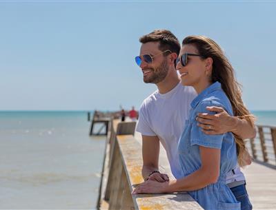 Het strand van Saint-Jean-de-Monts in de Vendée vlakbij de 3-sterren camping Les Sirènes