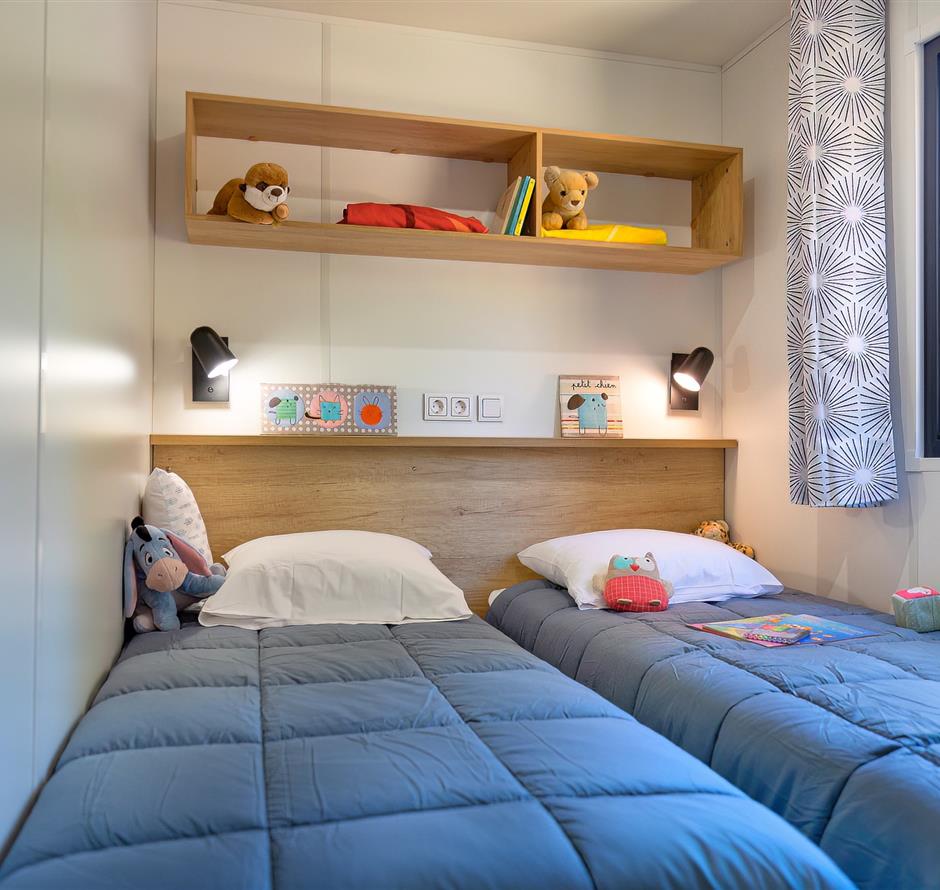 Cottage slaapkamer 6 personen 3 slaapkamers 4 bloemen 