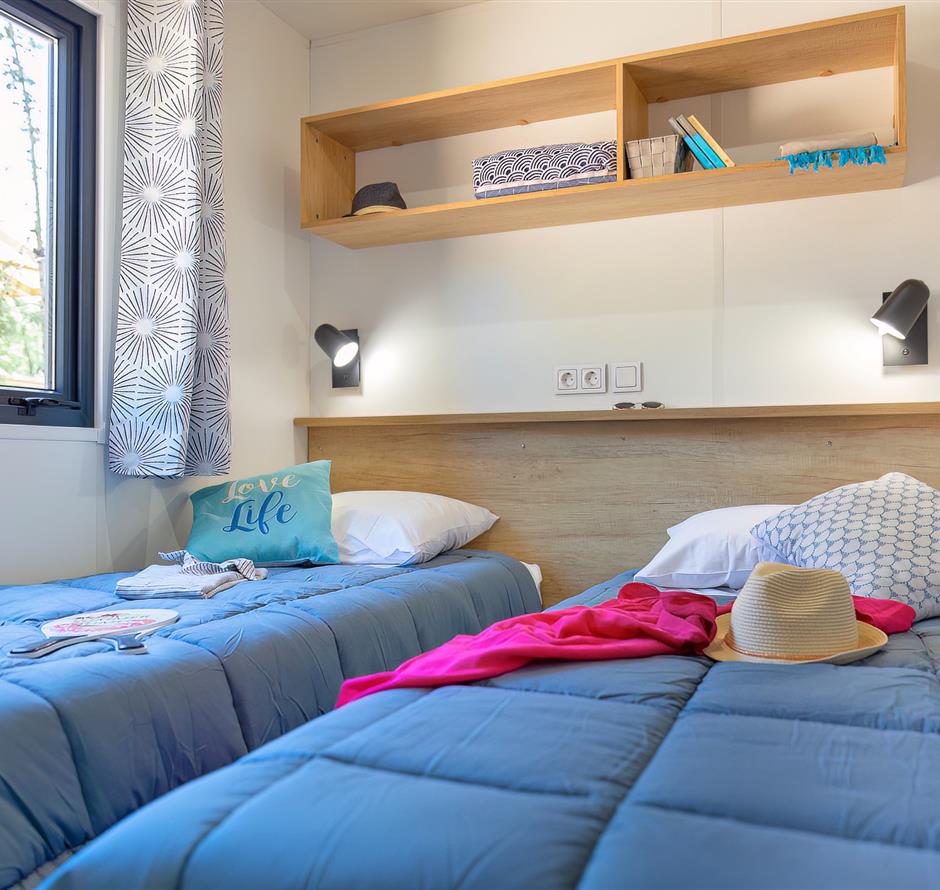 Cottage slaapkamer 6 personen 3 slaapkamers 4 bloemen 