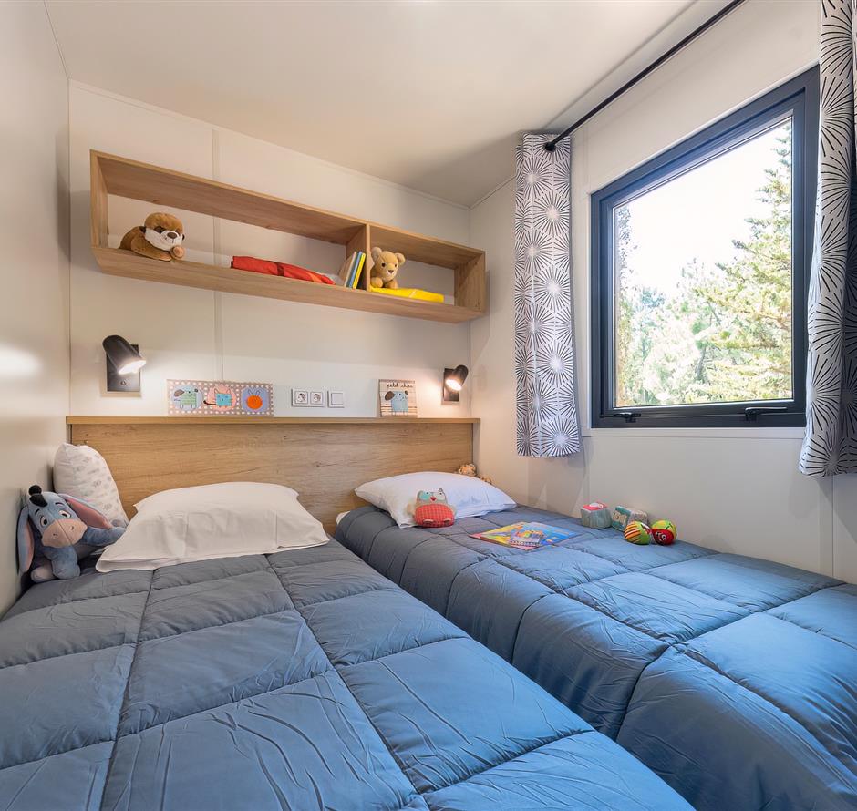 Cottage slaapkamer 6 personen 3 slaapkamers 4 bloemen 