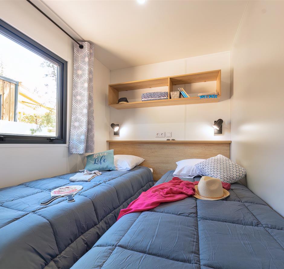 Cottage slaapkamer 6 personen 3 slaapkamers 4 bloemen 
