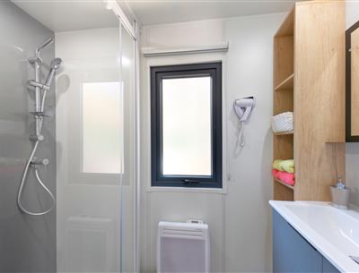 Cottage badkamer 6 personen 3 slaapkamers 4 bloemen