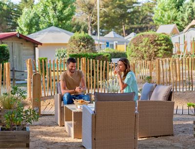 Ontbijtservice op Camping Les Sirènes