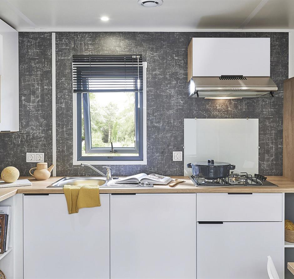 Cottage keuken 4 personen 2 slaapkamers 2 badkamers 4 bloemen 