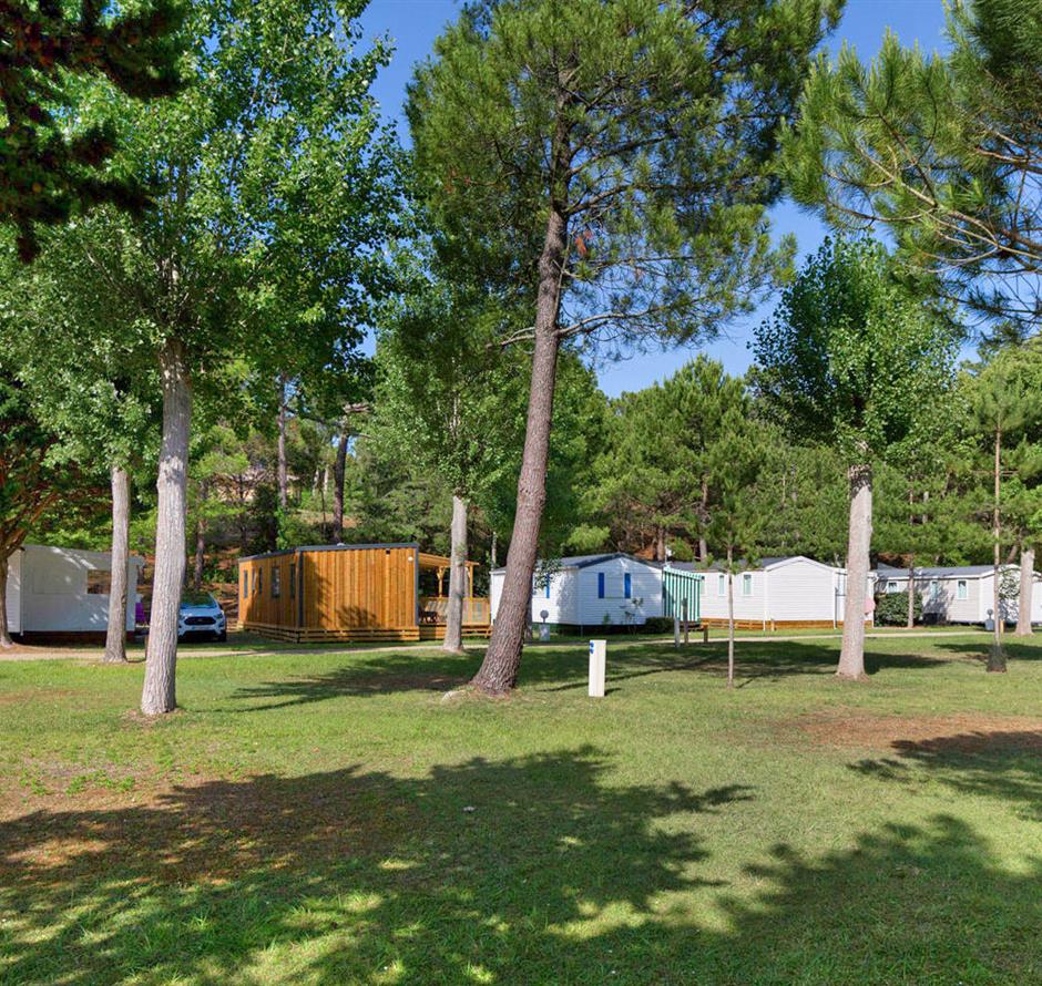 Kale staanplaatsen zonder stroom op camping Les Sirènes in Saint-Jean-de-Monts 