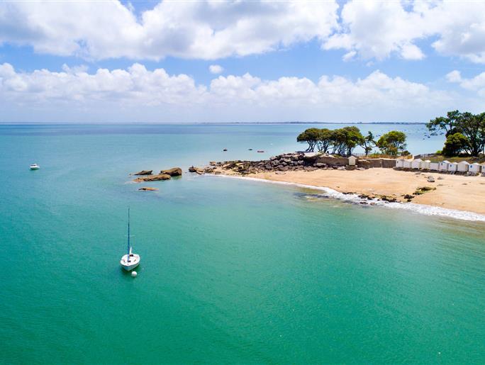 Eiland Noirmoutier vlakbij de 3-sterren camping Les Sirènes in Saint-Jean-de-Monts