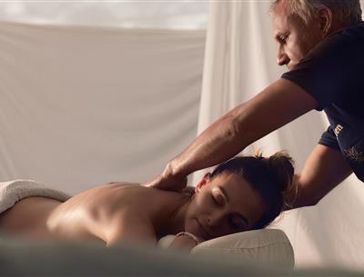 Wellnessmassage op 4-sterrencamping Les Sirènes in Saint-Jean-de-Monts