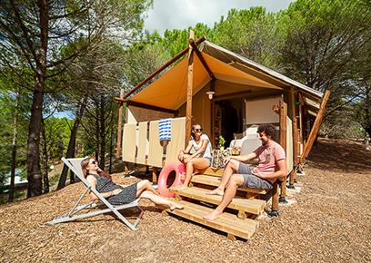 Accommodatie op Camping Les Sirènes *** - CAMPING**** Les Sirènes