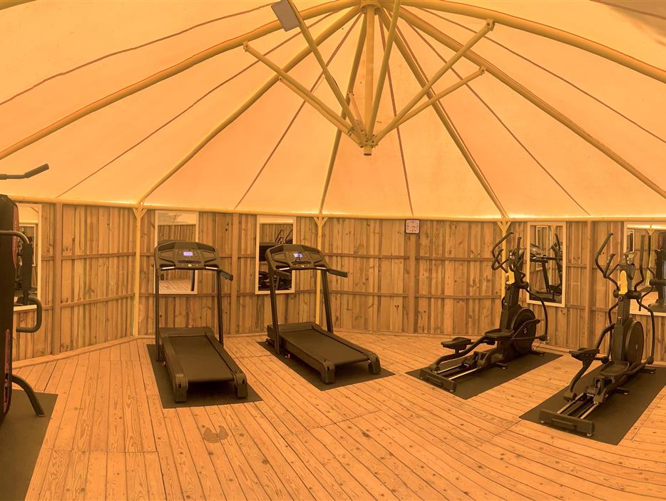 Fitnessruimte op 4-sterrencamping Les Sirènes in Saint-Jean-de-Monts - CAMPING**** Les Sirènes