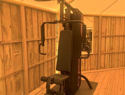 Fitnessruimte op 4-sterrencamping Les Sirènes in Saint-Jean-de-Monts