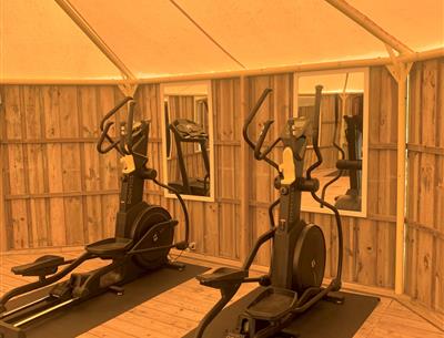 Fitnessruimte op 4-sterrencamping Les Sirènes in Saint-Jean-de-Monts
