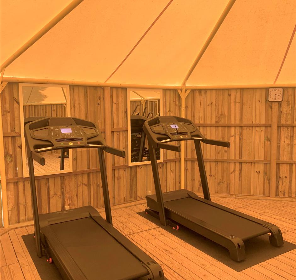 Fitnessruimte op 4-sterrencamping Les Sirènes in Saint-Jean-de-Monts 