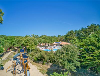 kinderspeeltuin op Camping Les Sirènes