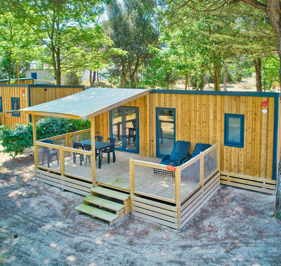 Buitenaanzicht van de Cottage 6 personen 3 bloemen 