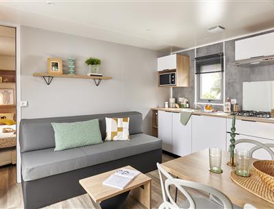 Keuken van de 4-persoons premium cottage