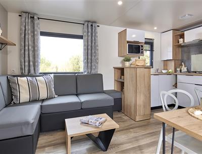 Keuken van de 6 persoons premium cottage