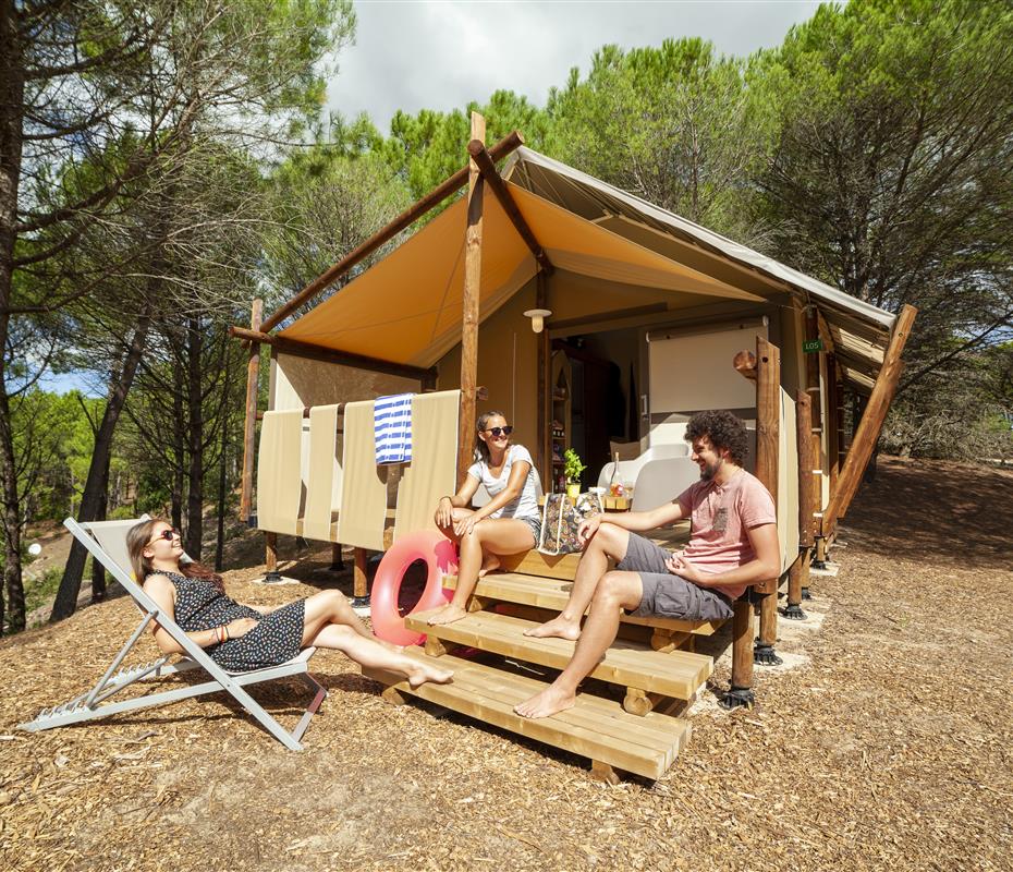 Accommodatie op Camping Les Sirènes *** - CAMPING**** Les Sirènes